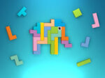 Puzzle cu pătrate masa: Tangram