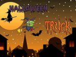 Puzzle de camion de Halloween