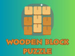 Puzzle cu blocuri de lemn