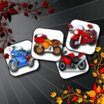 Memorie pentru motociclete din desene animate