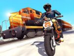 Joc Tricky Bike Stunt vs Train Racing